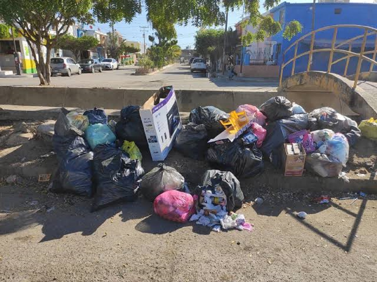¡Ya ni la muelan! Vecinos del Alarcón en Mazatlán sacan su basura mientras llueve: Servicios Públicos