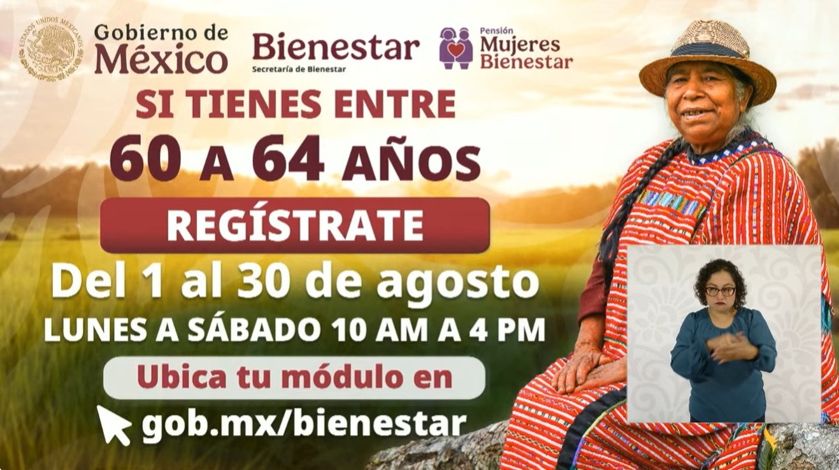 Registro Pensión Mujeres Bienestar