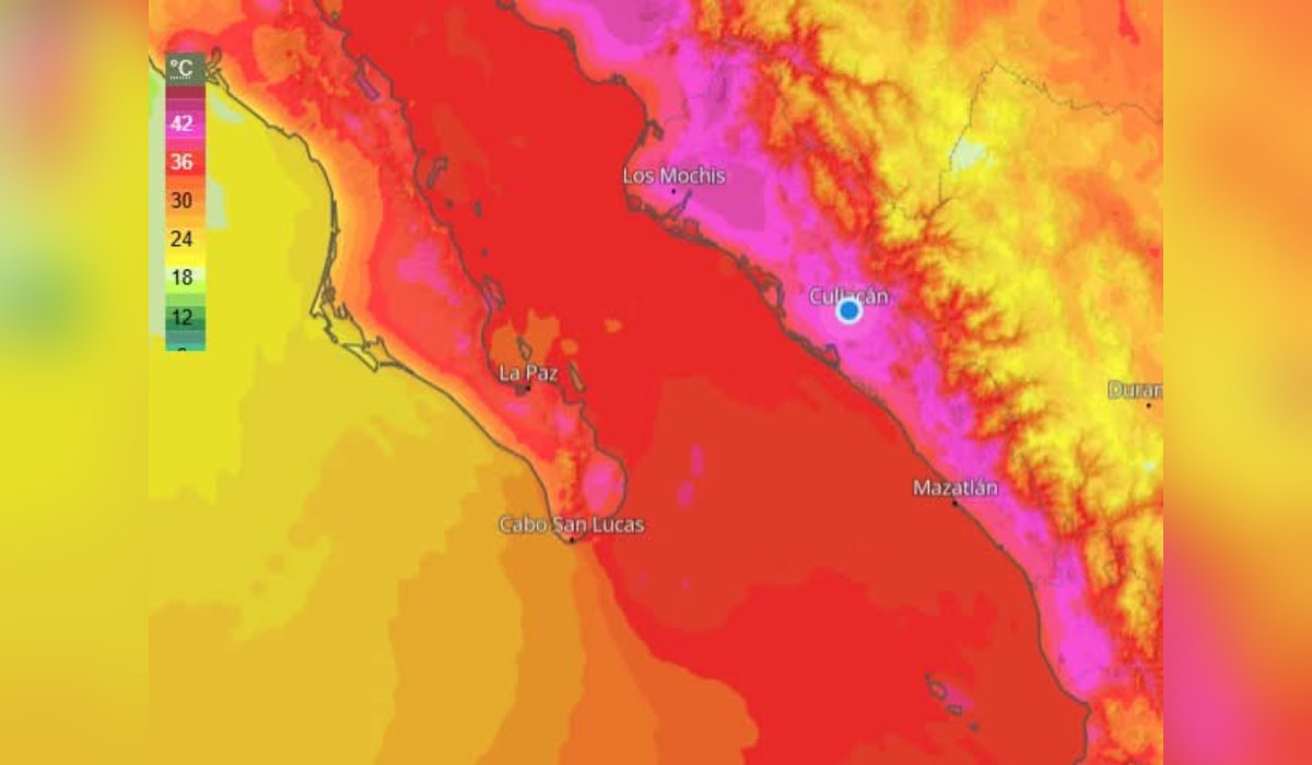 clima calor Sinaloa