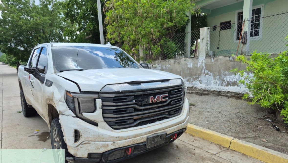 camioneta asegurada