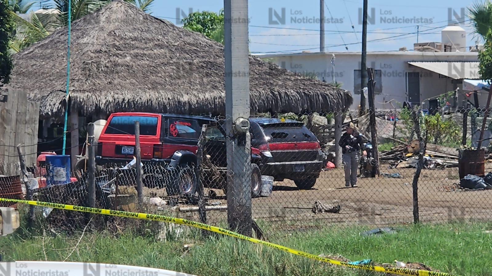 Ejecutan con ráfagas de arma larga a mazatleco en Altata, Navolato