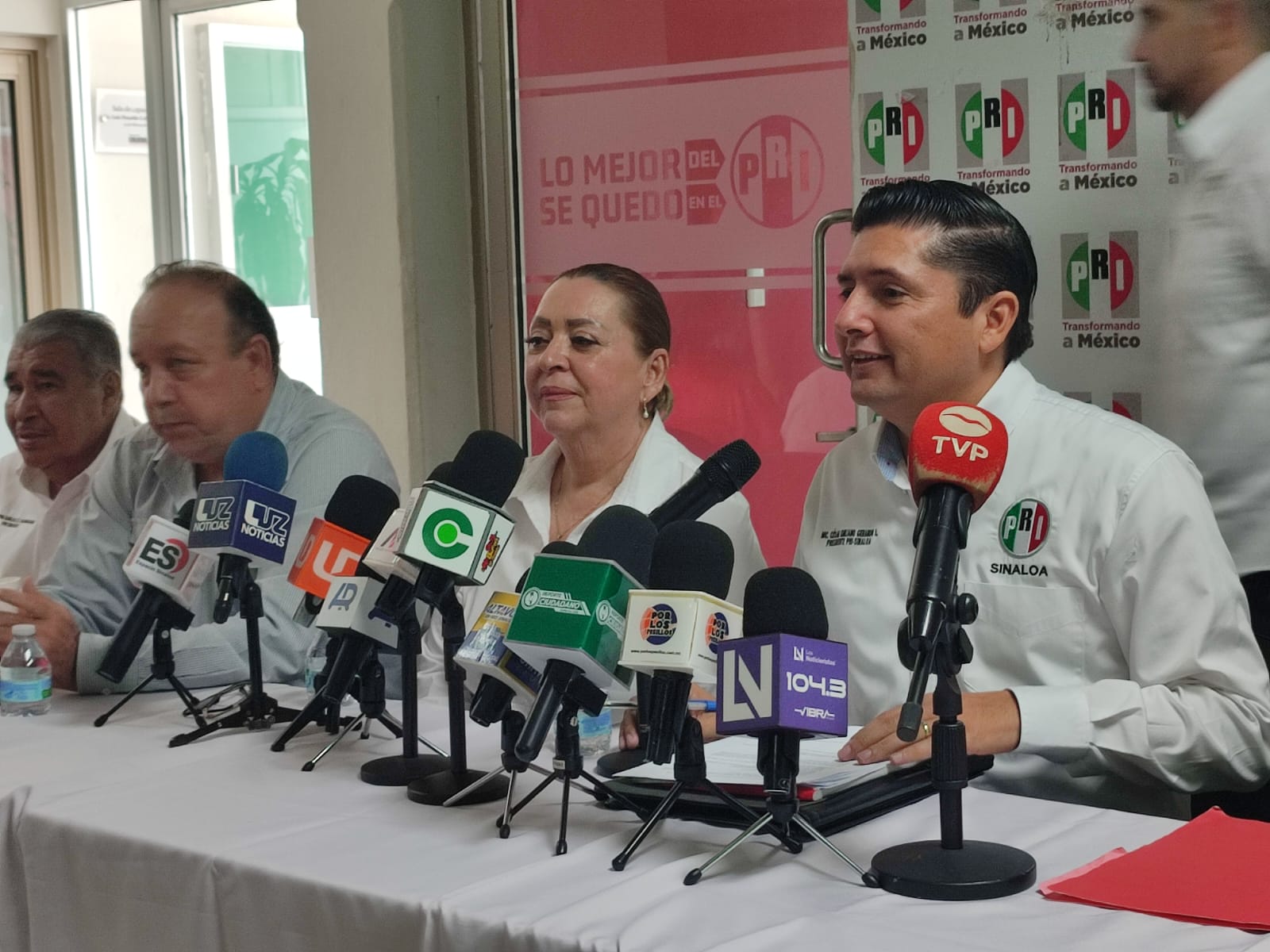 César Emiliano Gerardo Lugo, presidente del Comité Ejecutivo del PRI en Sinaloa