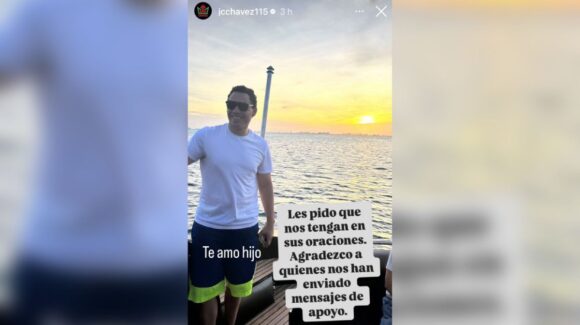 “Les pido nos tengan en sus oraciones”: JC Chávez agradece mensajes de apoyo