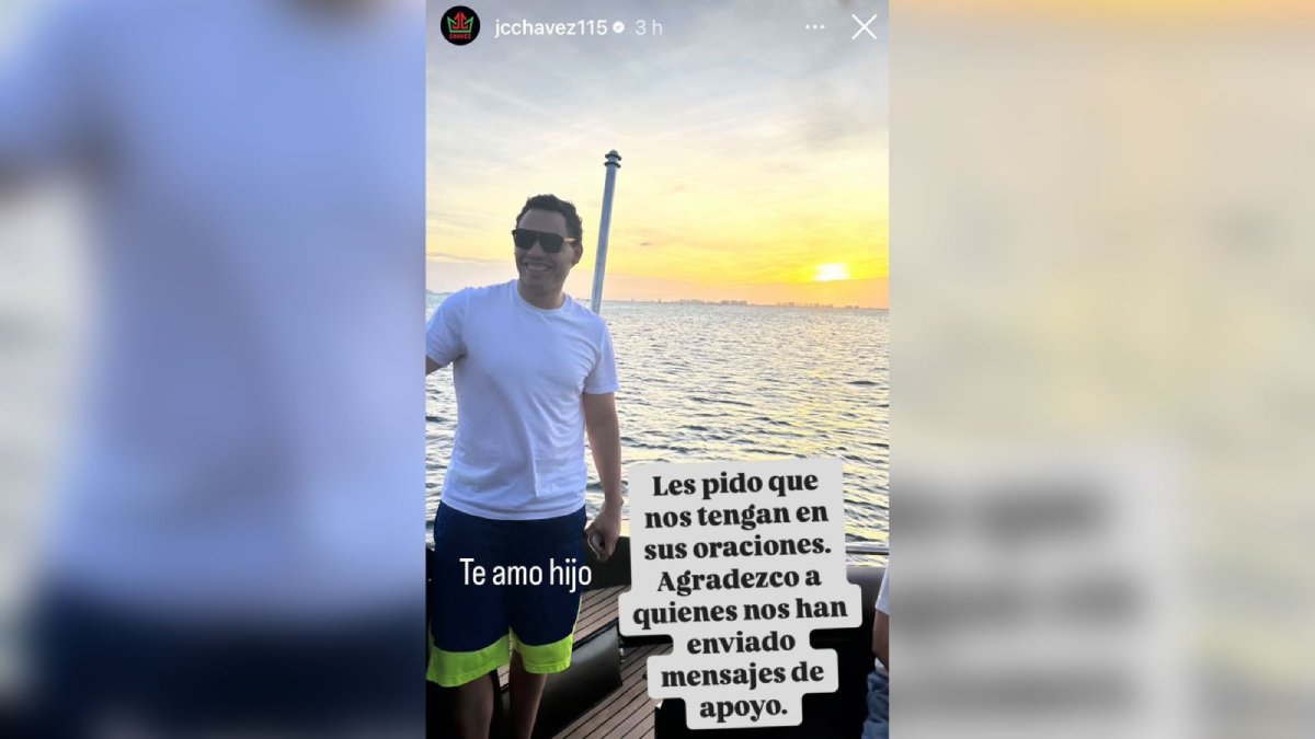 “Les pido nos tengan en sus oraciones”: JC Chávez agradece mensajes de apoyo
