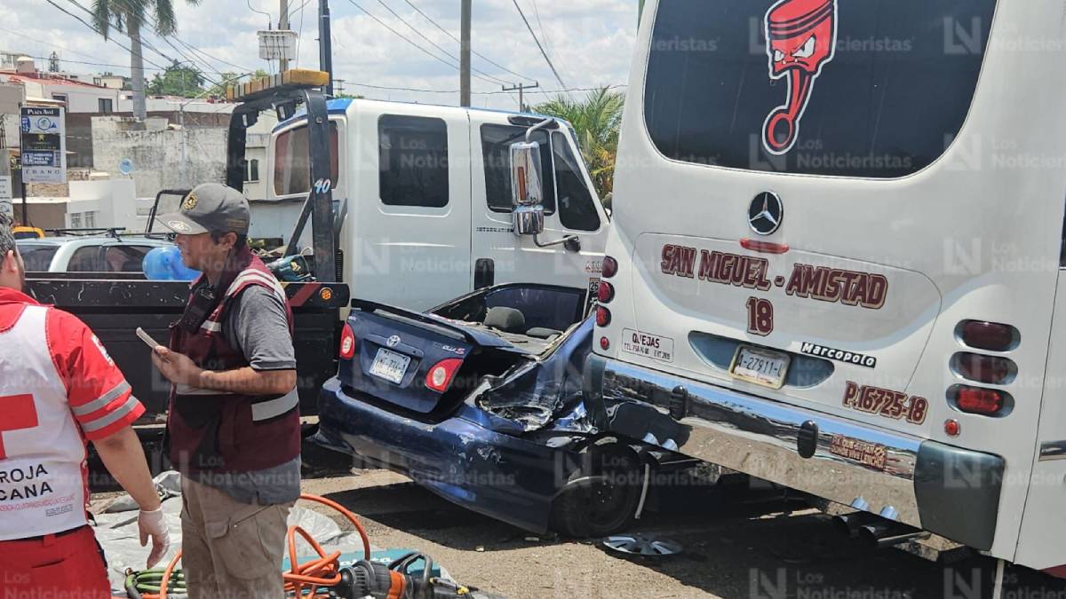 choque multiple en culiacan