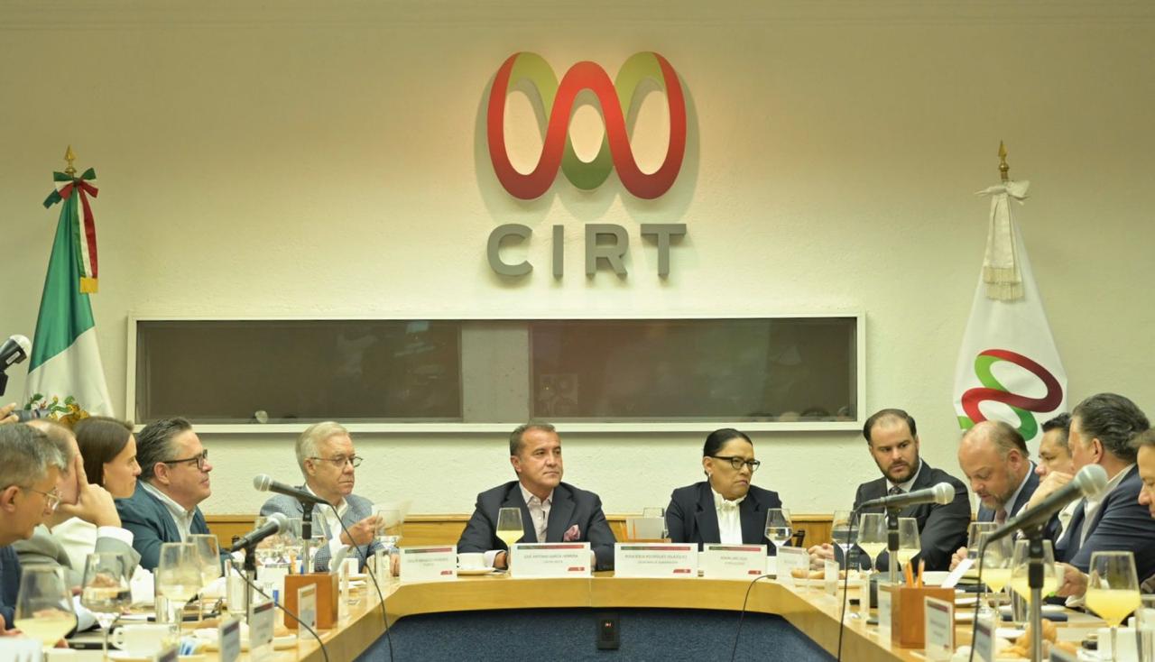 CIRT y Rosa Icela Rodríguez, secretaria de Gobernación, sostienen encuentro