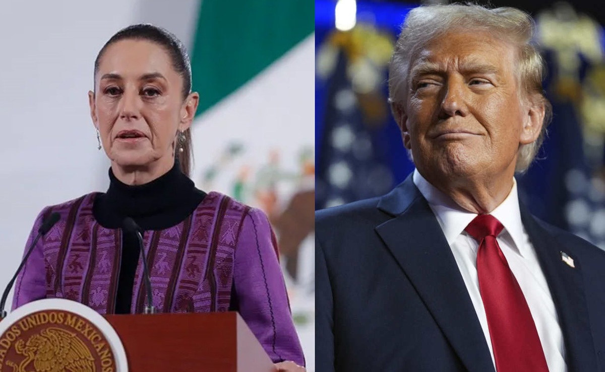 Claudia Sheinbaum y Donald Trump