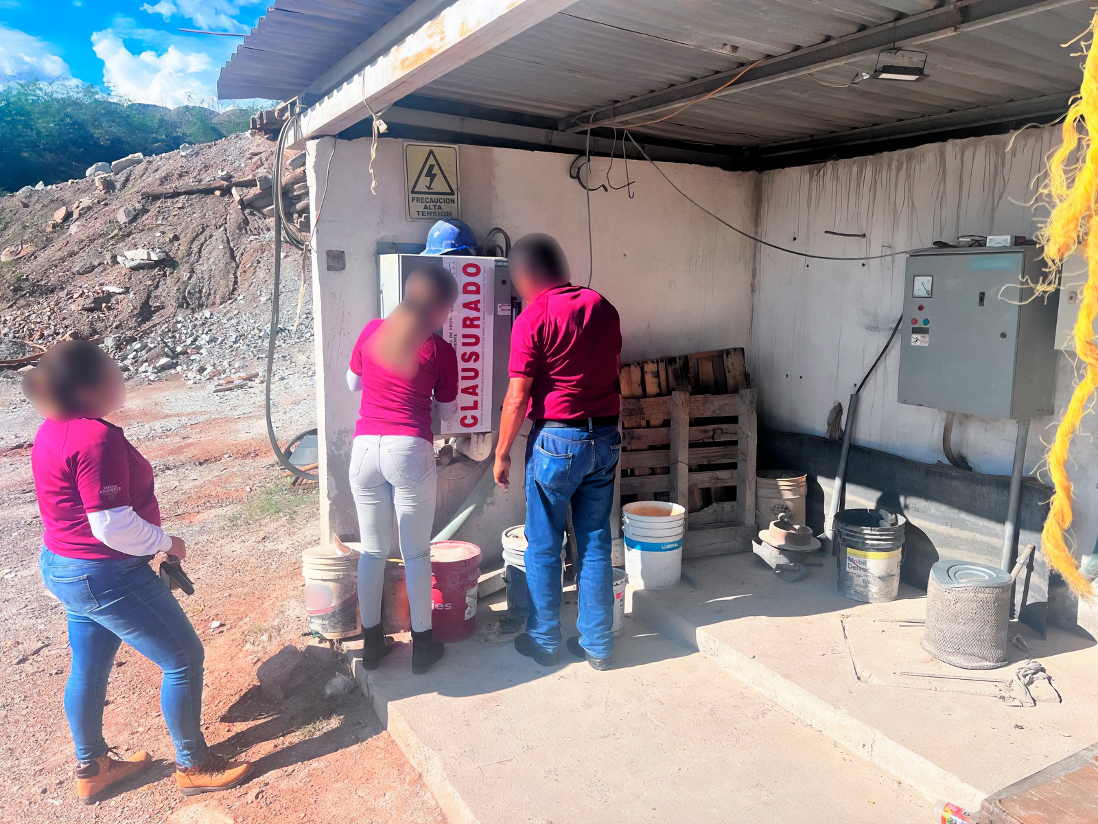Clausuran minera en Concordia tras derrame de jales