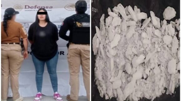 Detienen a colombiana vinculada al CJNG en Puebla