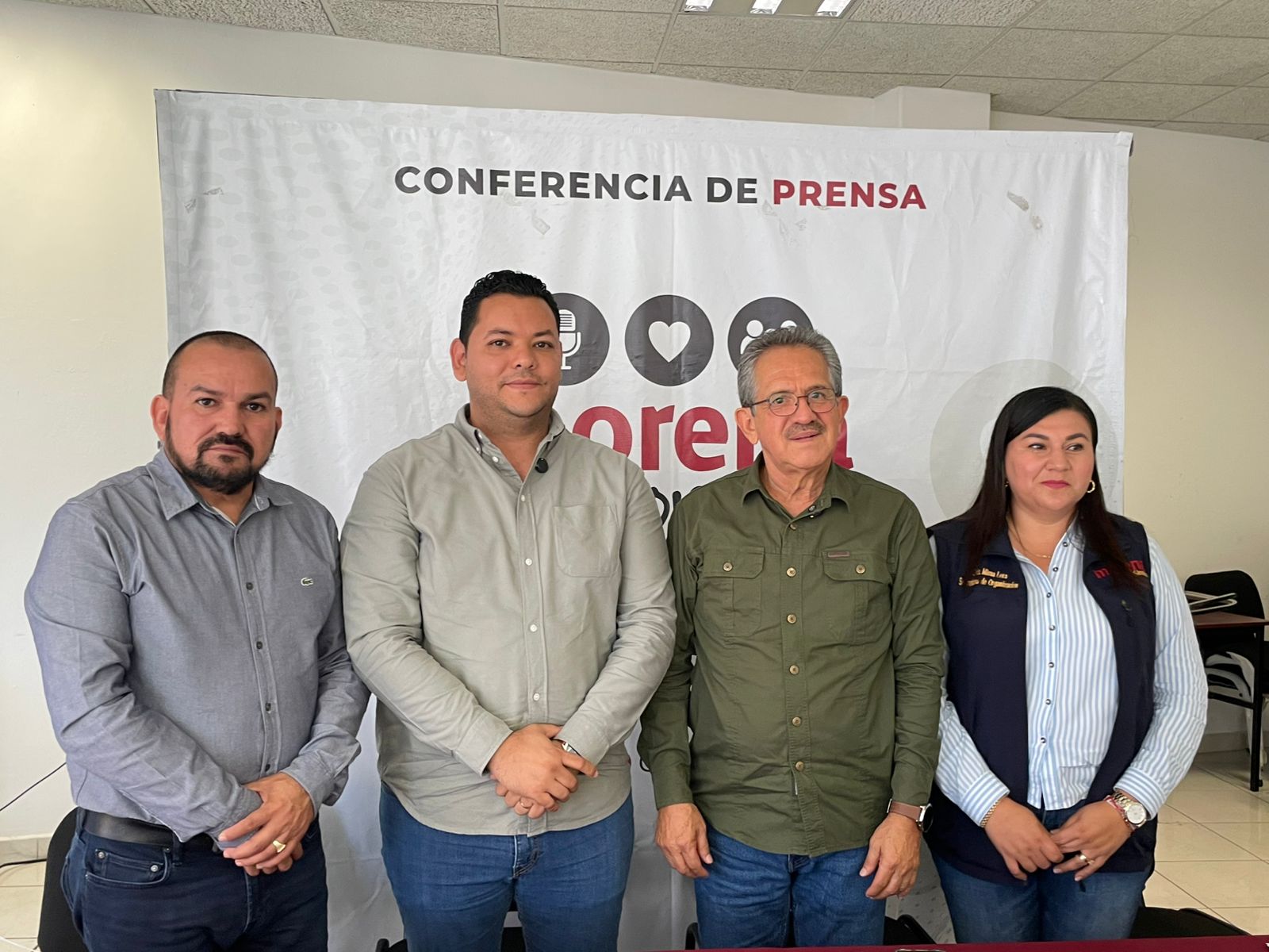 conferencia de prensa de morena