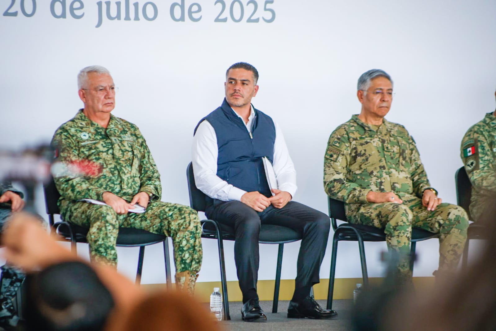 conferencia de seguridad de harfuch en culiacan