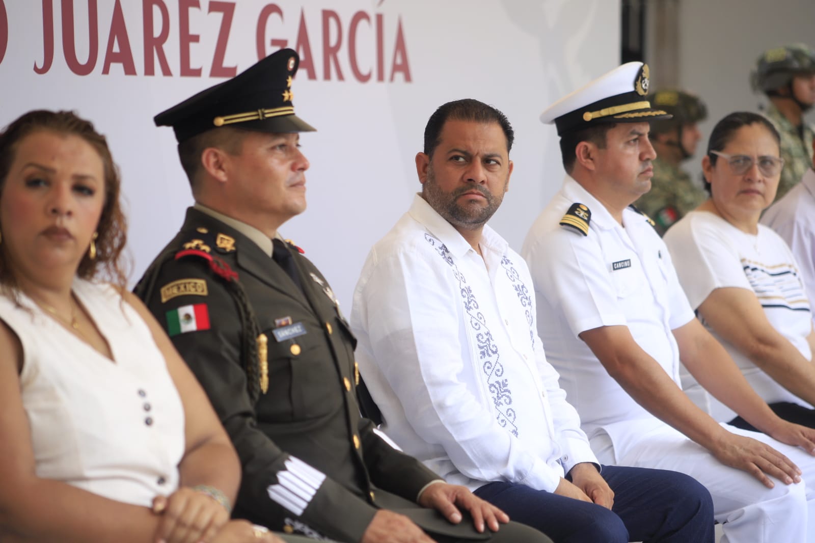 acto cívico en conmemoración del Aniversario Luctuoso número 153 de Benito Juárez