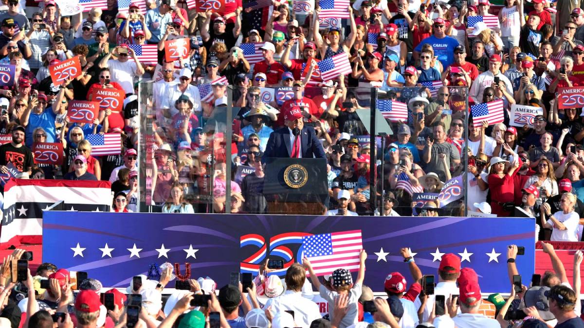 presidente de Estados Unidos, Donald Trump