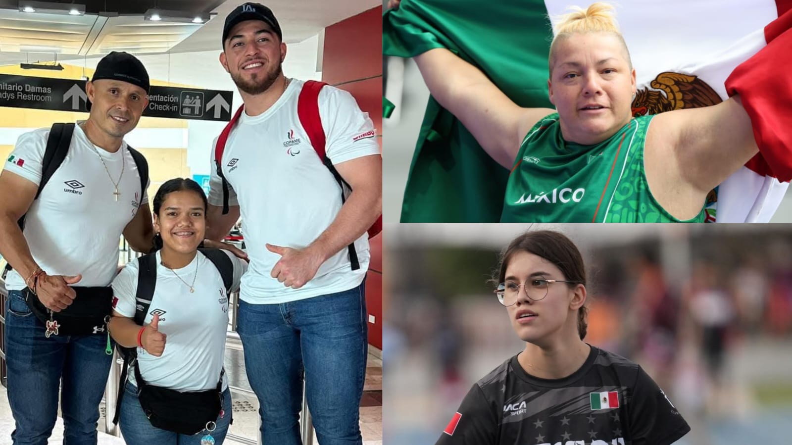 Cuatro sinaloenses participarán en Mundial de Paratletismo en la India 2025