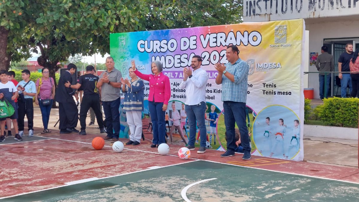Inauguran cursos de verano Imdesa en Guamúchil