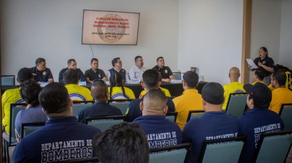 Se capacitan rescatistas de cinco estados en Mazatlán; inauguran curso de ‘Rescate en Aguas Rápidas e Inundaciones’