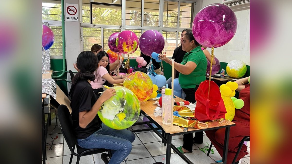Curso de globoflexia en el Icatsin