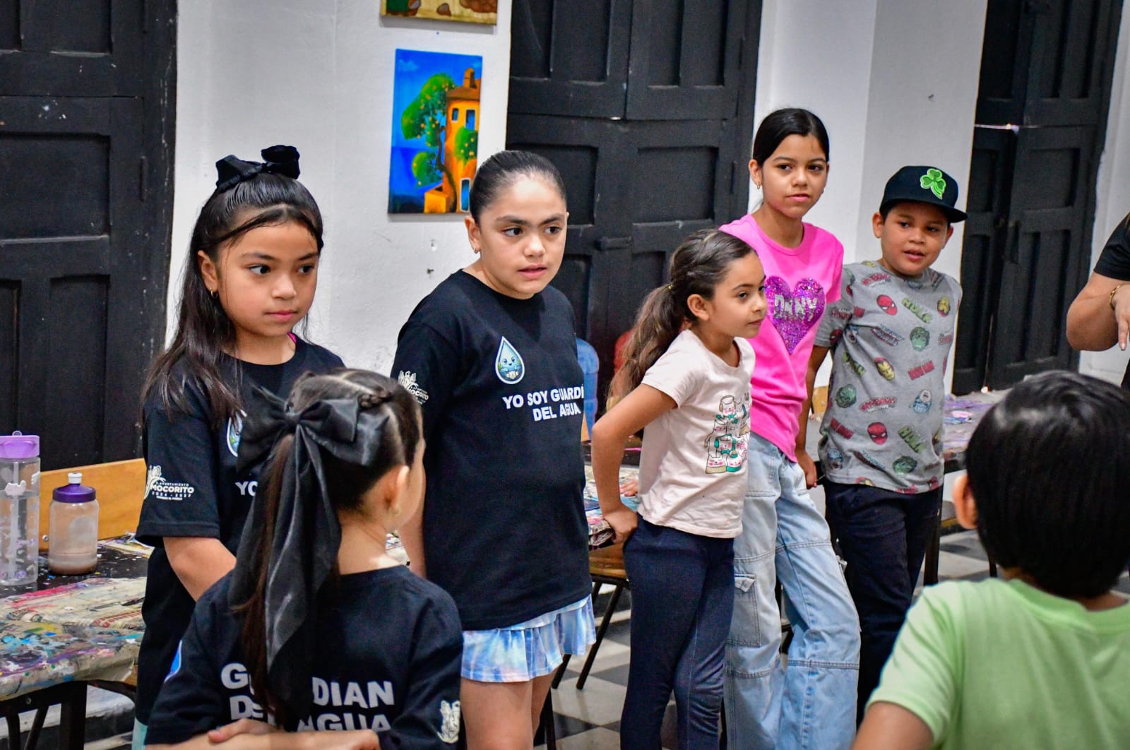 Curso de verano sobre el cuidado del agua a niños de Mocorito