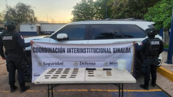 Tras reporte de enfrentamiento en El Pozo, Imala, aseguran camioneta, cargadores y cartuchos