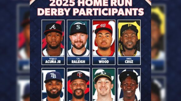 Todo listo para el Festival de Jonrones 2025 de la MLB en el T-Mobile 2025 en Atlanta