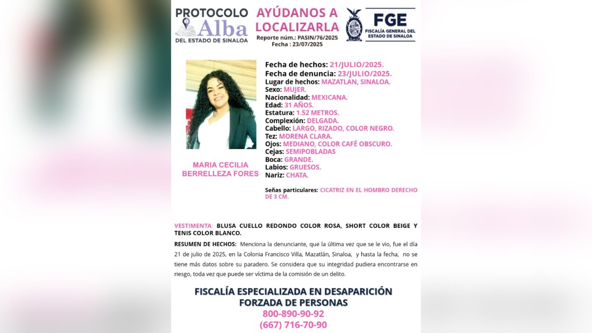 Desaparecen tres mujeres en la Francisco Villa, Mazatlán
