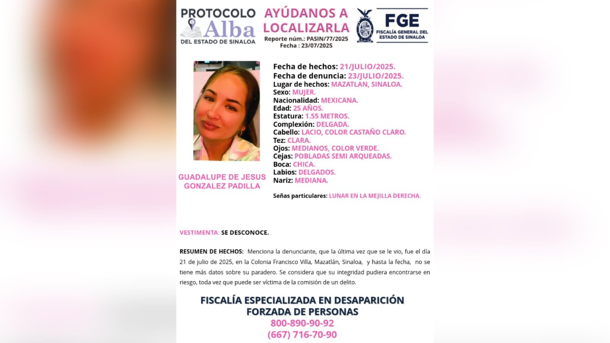 Desaparecen tres mujeres en la Francisco Villa, Mazatlán