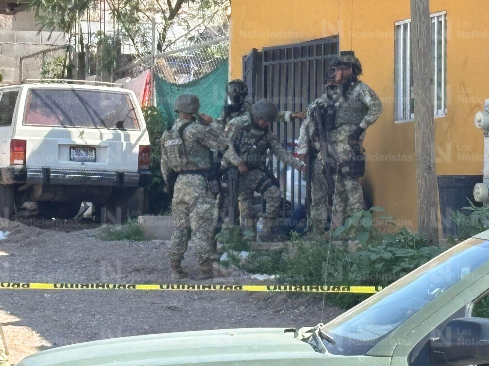 Detienen a un hombre que viajaba en un vehículo y aseguran armamento en las inmediaciones de la colonia La Progreso