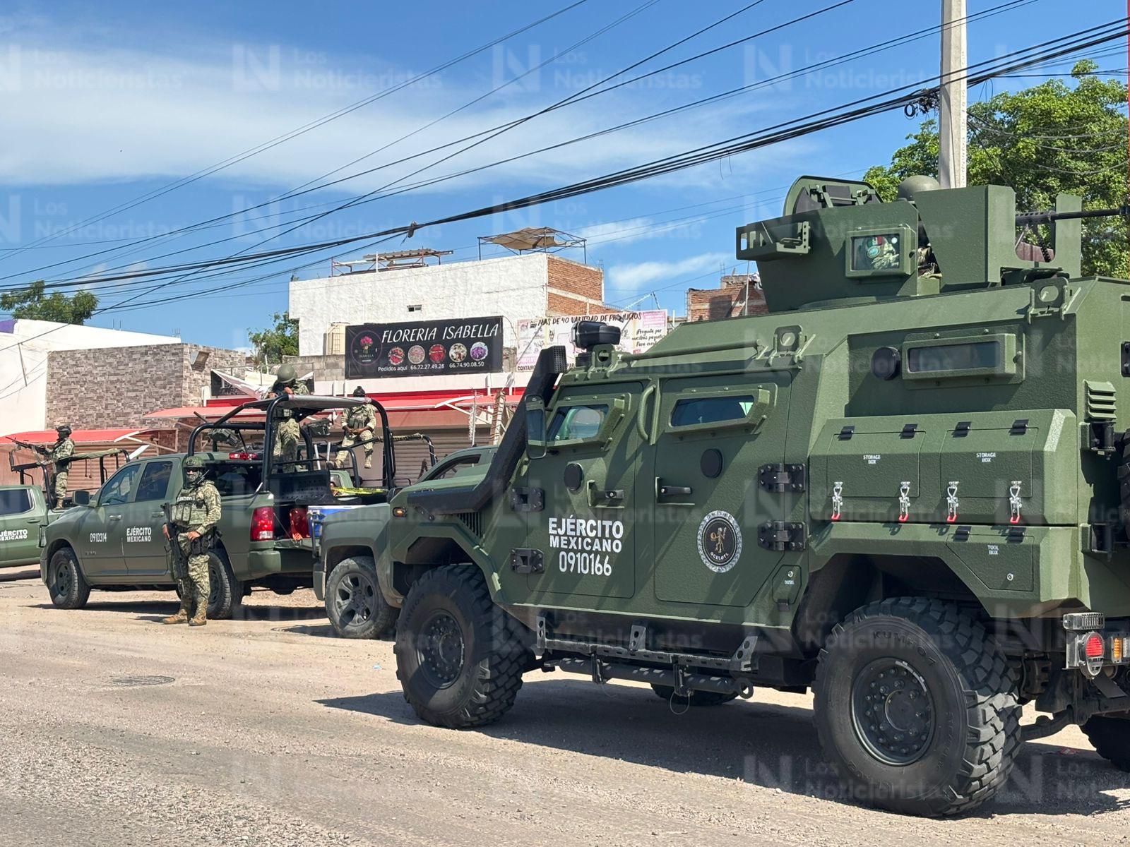 Detienen a un hombre que viajaba en un vehículo y aseguran armamento en las inmediaciones de la colonia La Progreso