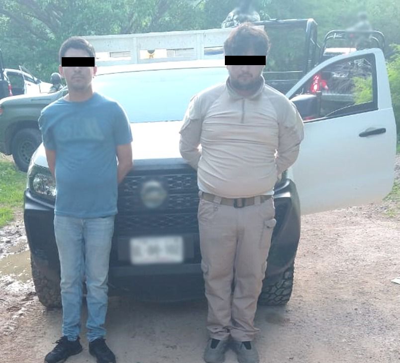 Detienen a dos hombres con armamento em Badiraguato