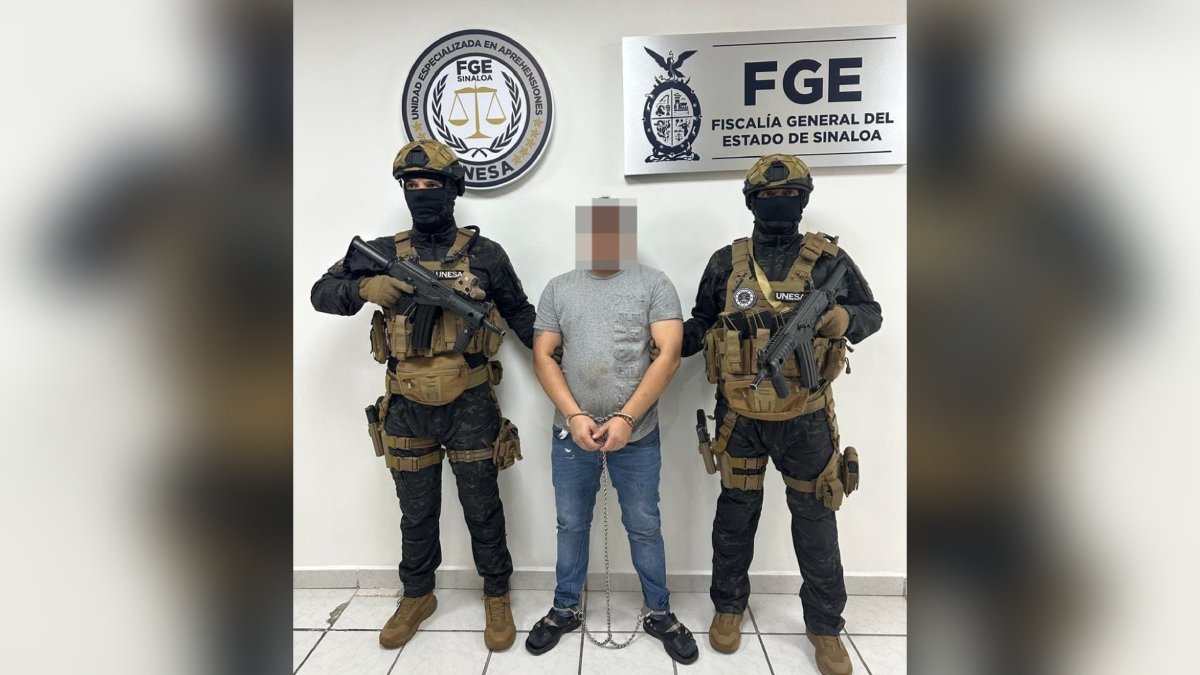 Detienen a presunto feminicida de dos menores de edad en Culiacán