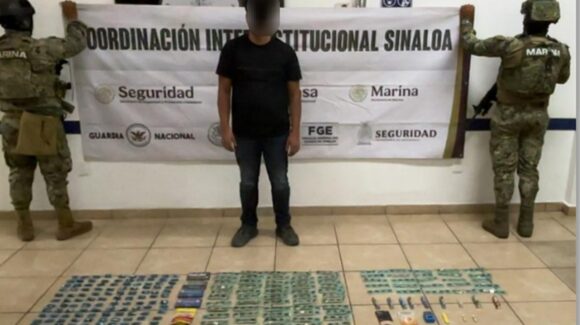 Detienen a sujeto con droga, efectivo y barras de chocolate elaboradas con marihuana en Mazatlán