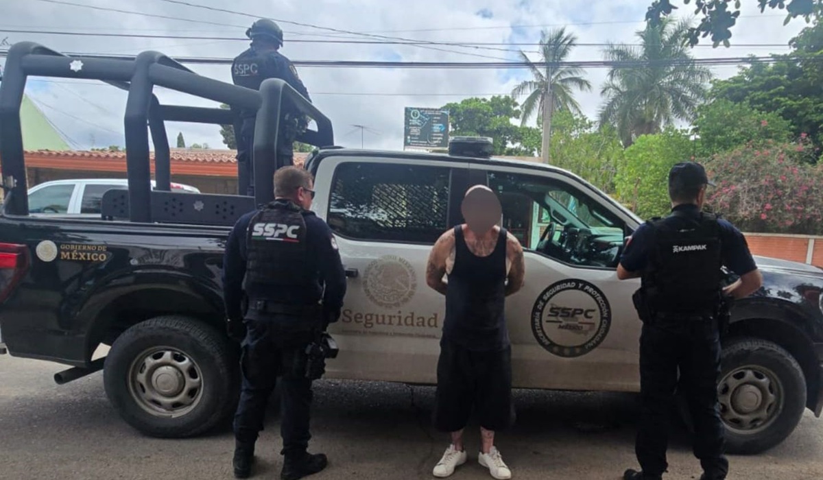 Detienen a sujeto en Navolato buscado en Estados Unidos