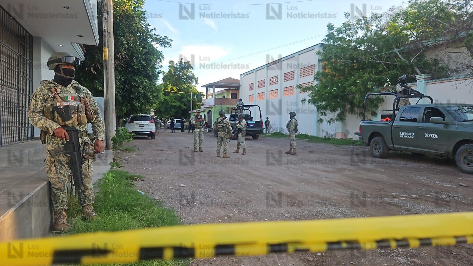 Localizan a dos hombres ejecutados en domicilio del Industrial El Palmito, en Culiacán