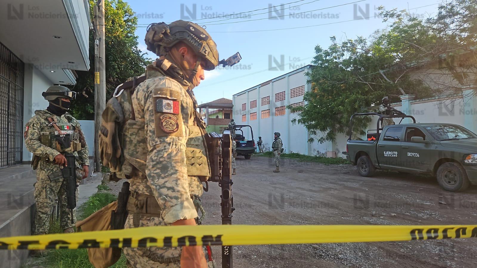Localizan a dos hombres ejecutados en domicilio del Industrial El Palmito, en Culiacán