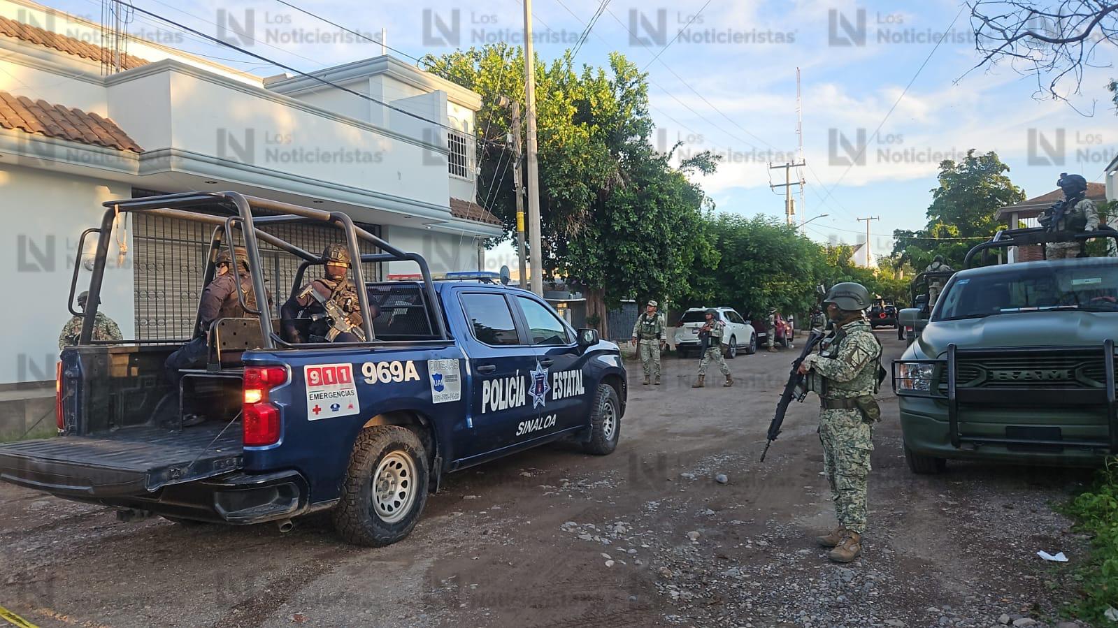 Localizan a dos hombres ejecutados en domicilio del Industrial El Palmito, en Culiacán