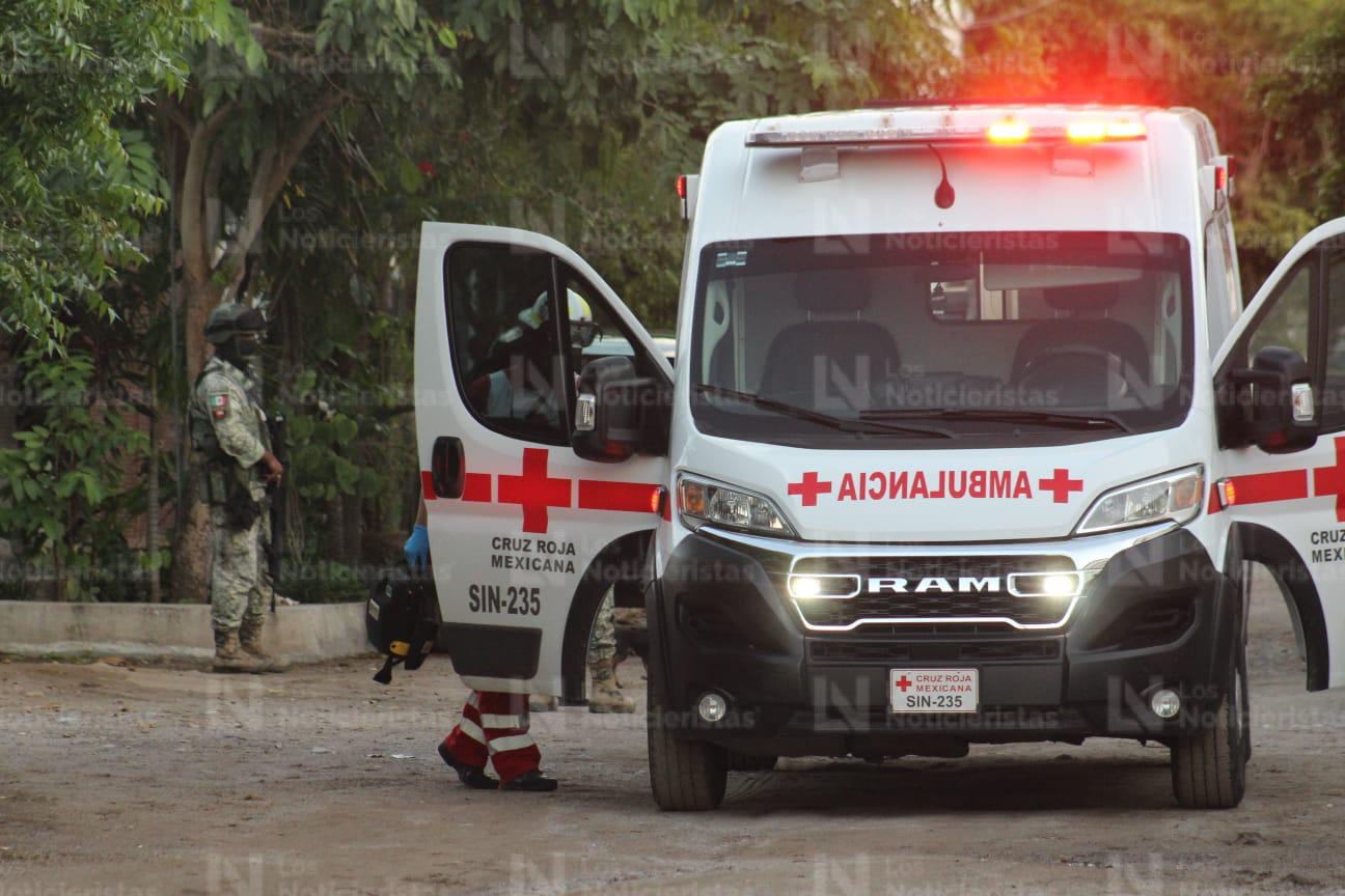 dos ejecutados en el palmito culiacan ambulancia