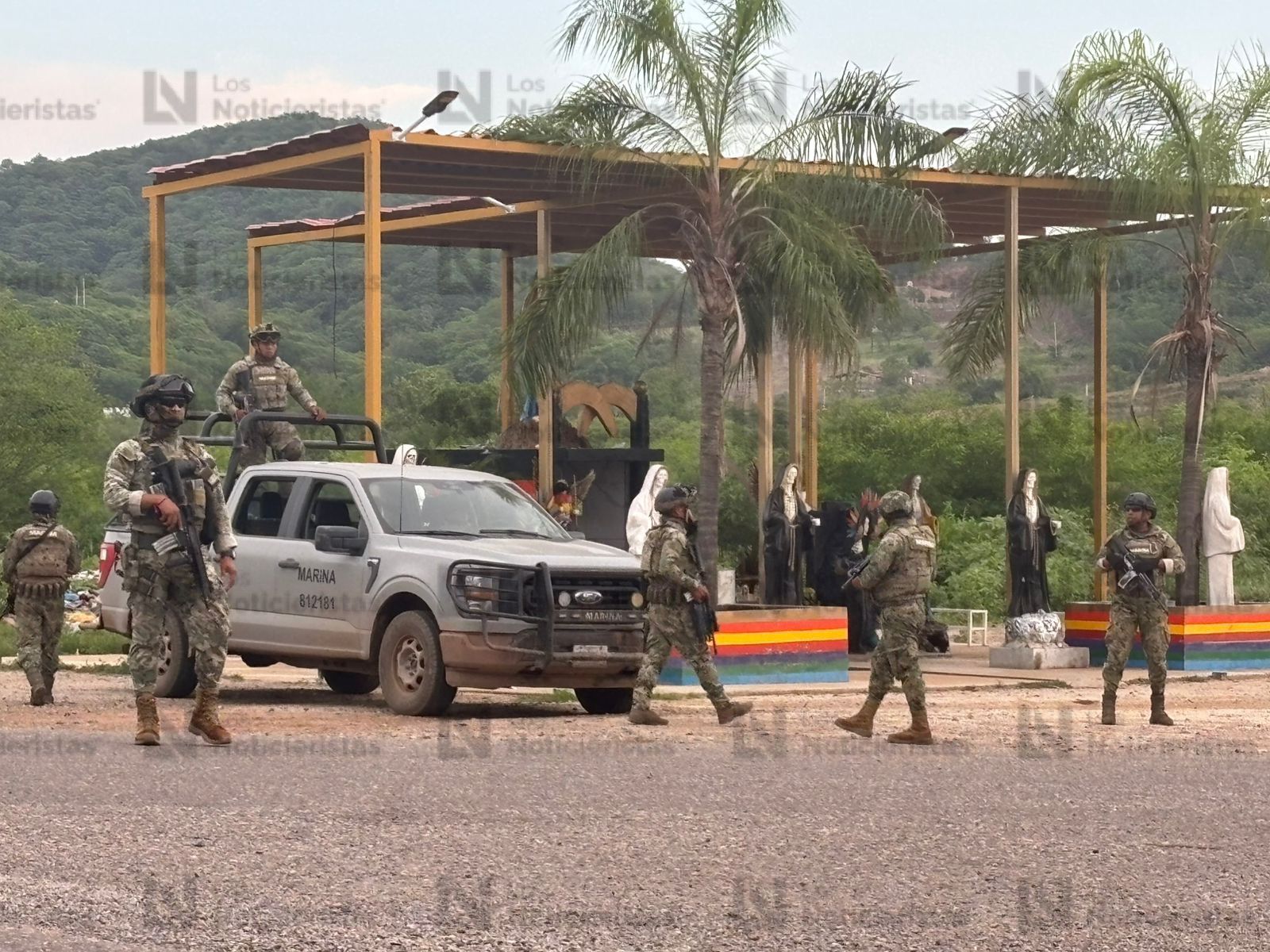 Dos muertos, un detenido y vehículos asegurados tras enfrentamiento en Alcoyonqui, Culiacán