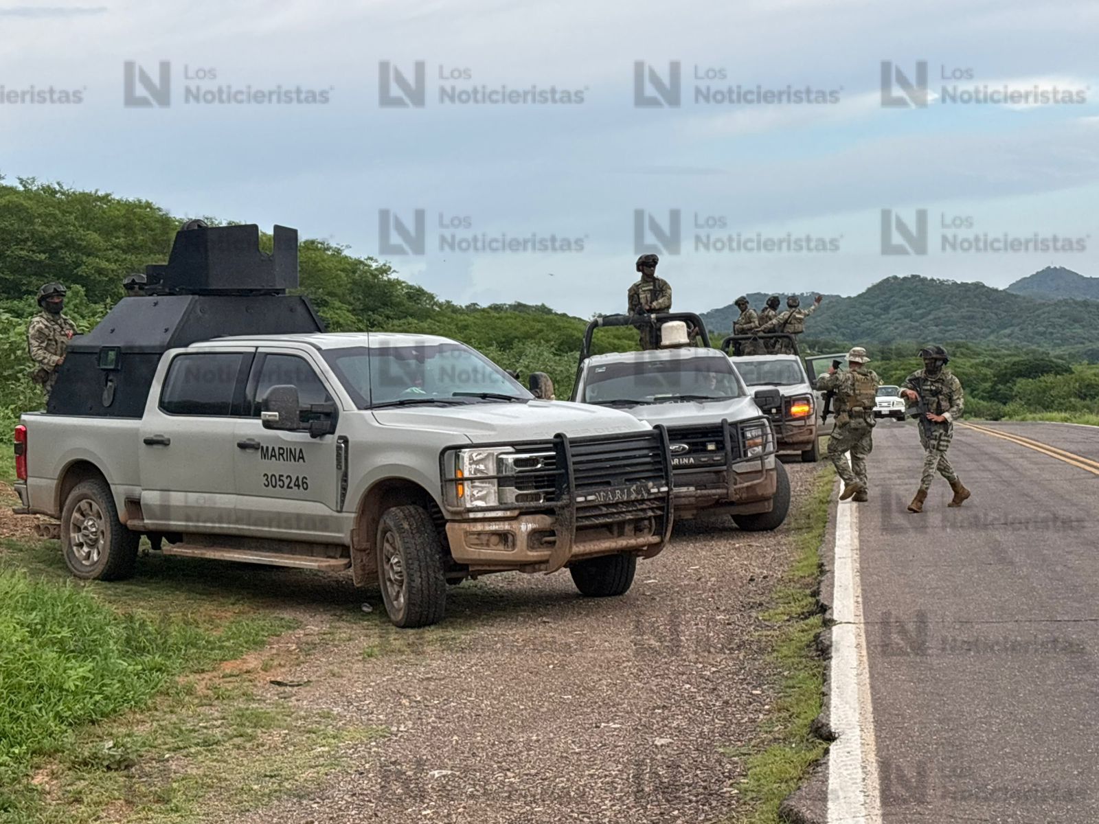 Dos muertos, un detenido y vehículos asegurados tras enfrentamiento en Alcoyonqui, Culiacán