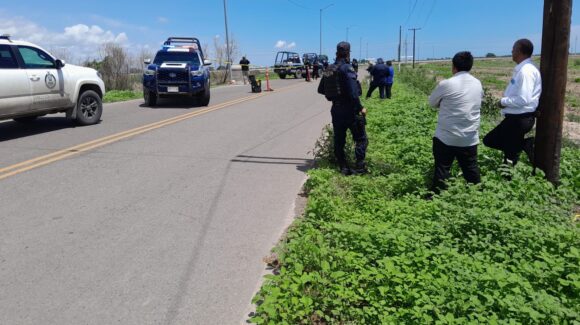 Atado de pies y manos localizan ejecutado a un hombre en La Bandera, Navolato