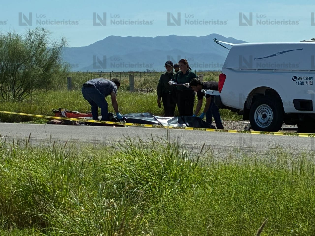 Localizan hombres sin vida sobre la México 15 en Ahome