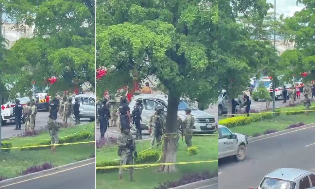 Atentado en corredor automotriz Culiacán