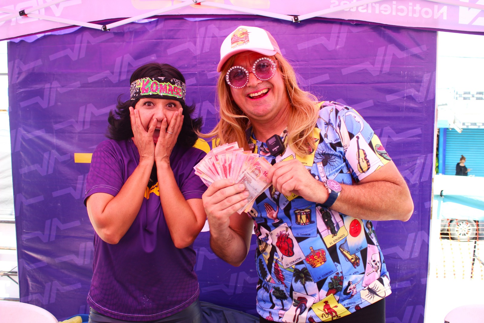 loteria en el show del mariconcho en mazatlan.