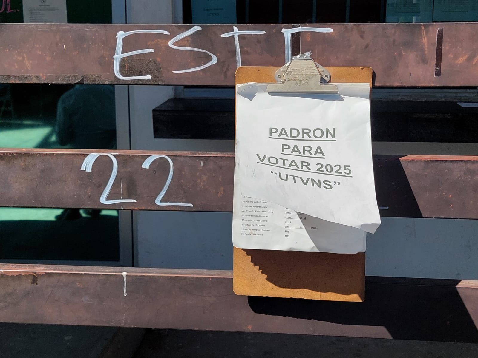 Elección en la Unión del Volante en Los Mochis