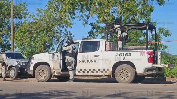Se registra enfrentamiento entre civiles armados y elementos federales en Melchor Ocampo, Mocorito