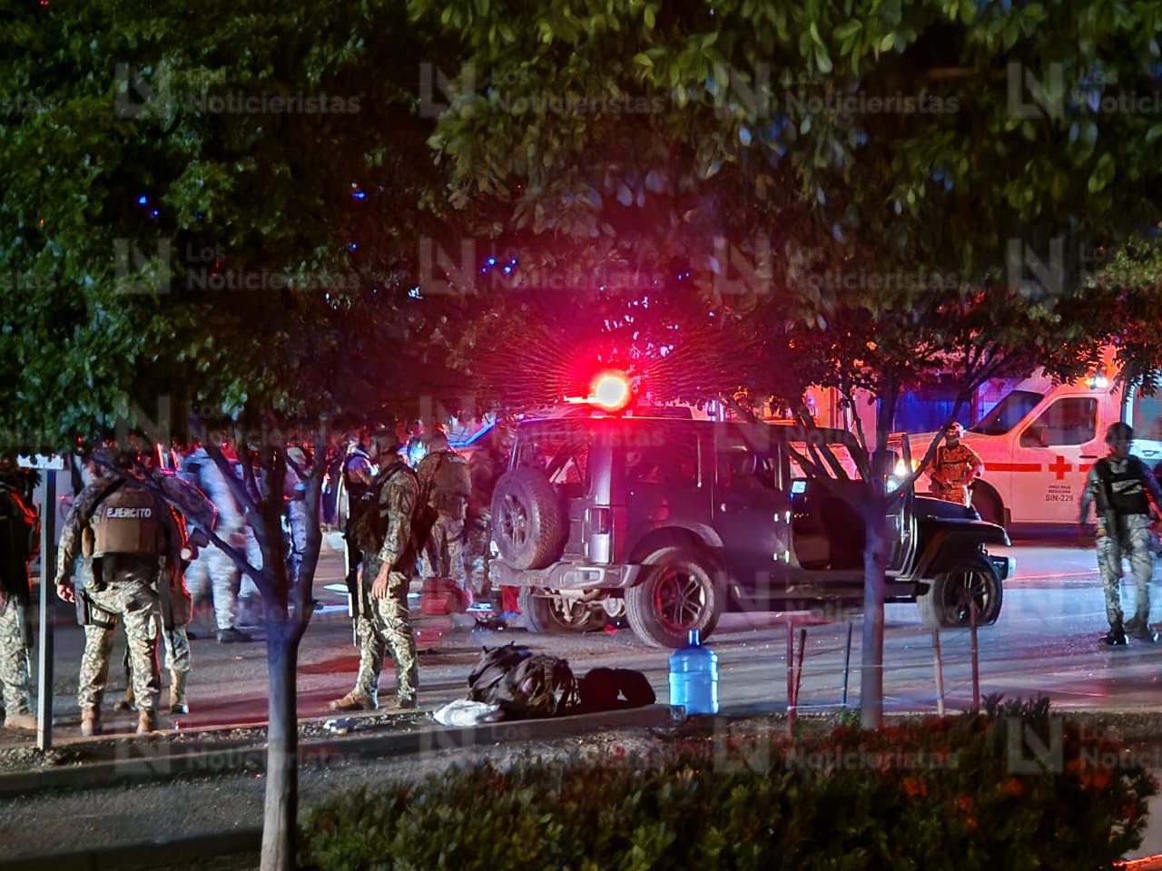 enfrentamiento a balazos entre civiles y gn en culiacan lugar