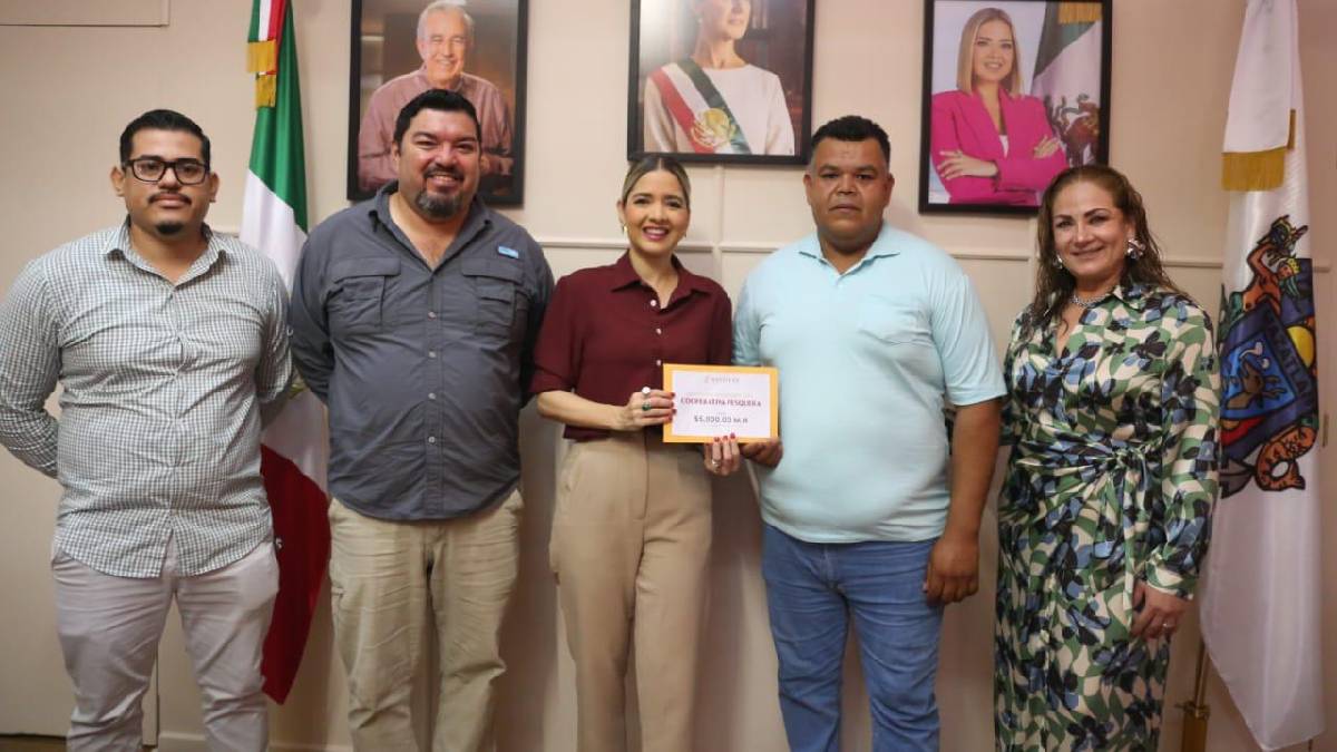entrega de apoyos a pescadores nuevas