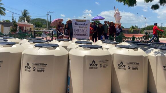 ¿Te falta tinaco para tu casa? Gobierno de Mazatlán continúa subsidiando para las familias