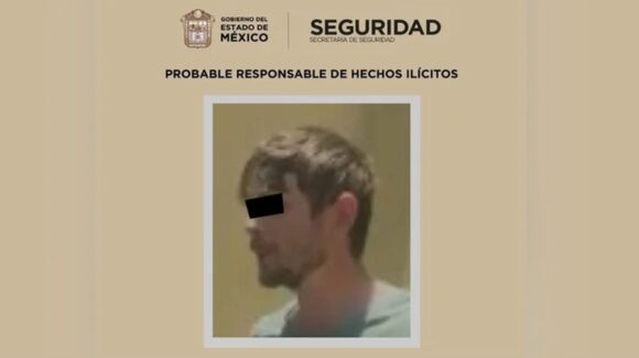 Estadounidense es detenido fuertemente armado y con presunta credencial de la CIA, en Edomex