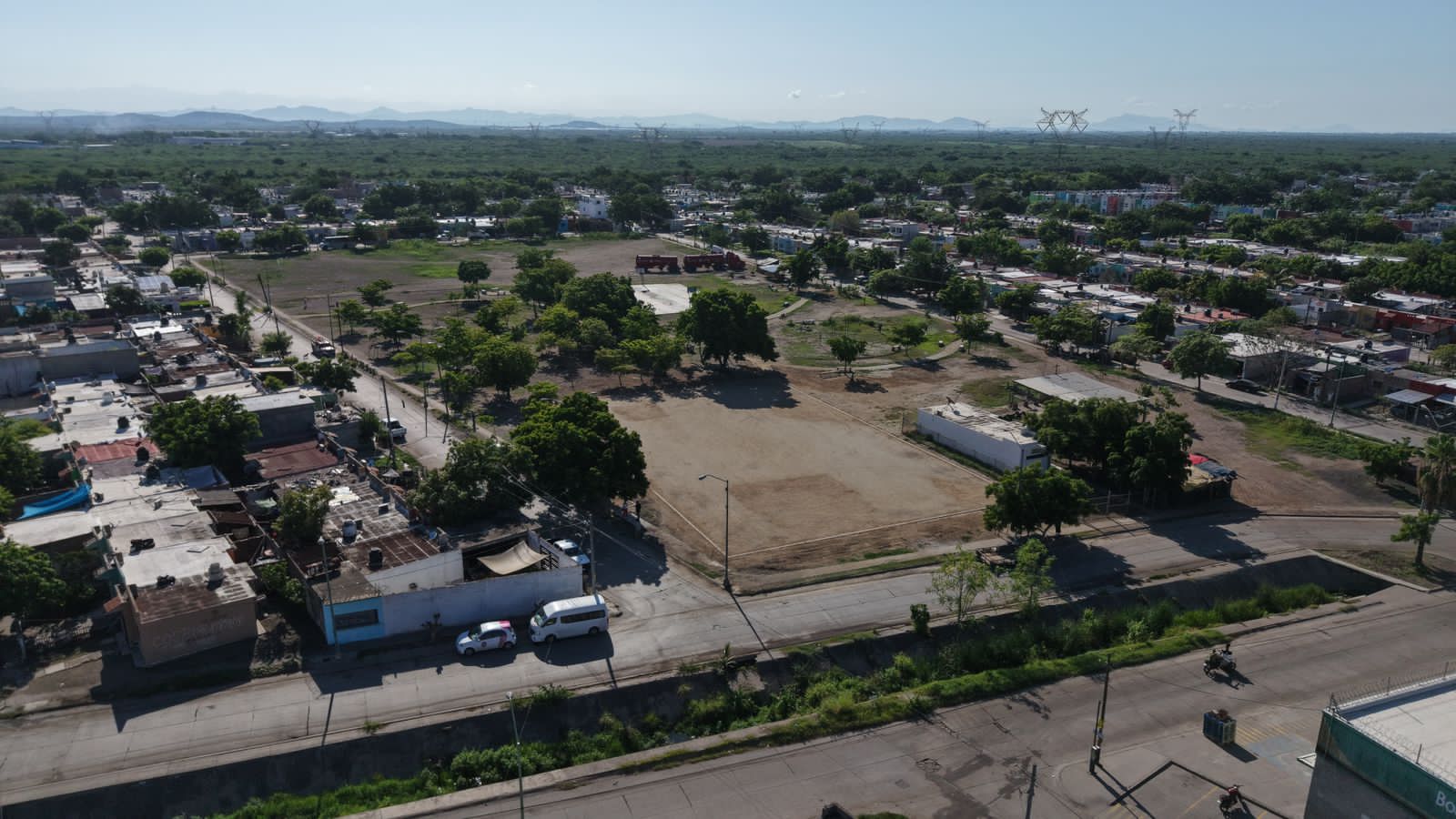 campo de futbol de Santa Fe en Mazatlán