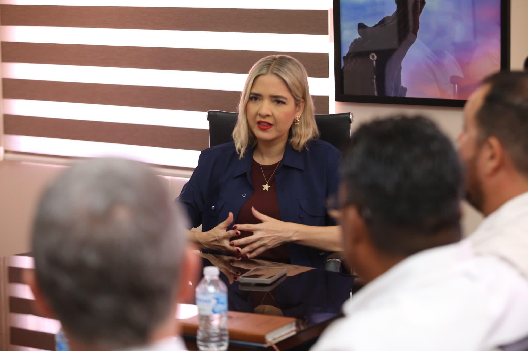 Estrella Palacios sostiene reunión por Reglamento Electrónico del municipio